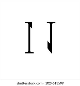 N letter vector logo design template. Business logo. Minimalistic brand identity