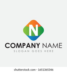 N Letter Vector Logo Design,this N letter logo design is high resolution vector base logo.you can use anywhere.