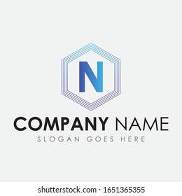N Letter Vector Logo Design,this N letter logo design is high resolution vector base logo.you can use anywhere.