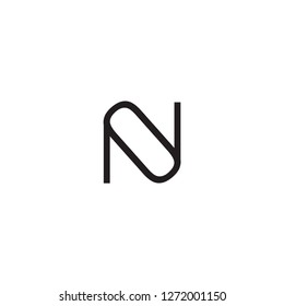 n letter vector logo. nf letter logo. np letter logo