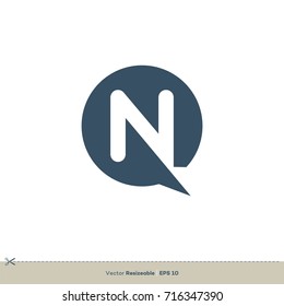 N Letter vector Logo Template Illustration Design. Vector EPS 10.