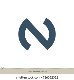 N Letter vector Logo Template Illustration Design. Vector EPS 10.