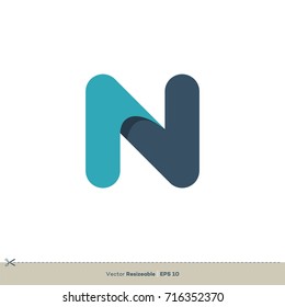 N Letter vector Logo Template Illustration Design. Vector EPS 10.