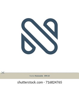 N Letter vector Logo Template Illustration Design. Vector EPS 10.