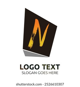 N  lettering logo is simple, easy to understand and authoritative