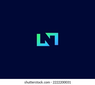 N, LN, NL Letter Logo Vector Template Abstract Monogram Symbol. Usable for Business sport, technology, fashion, digital And future creative logo