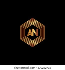 A N Logo