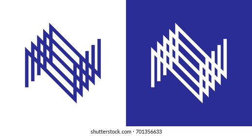 N logo, 4n, NNNN, vector