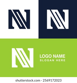 N Logo, Creative and Modern Letter.