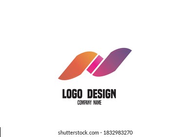N - Logo design Ai
