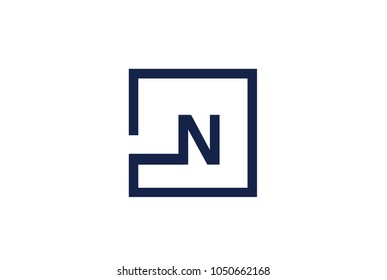 N Logo Design Concept