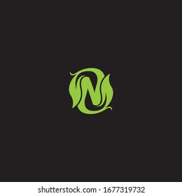 N LOGO DESIGN AND CREATIVE SIGN