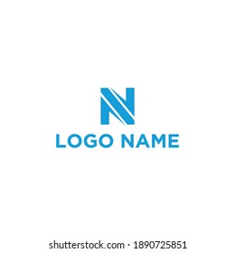 N logo design . modern simple creative logo design 