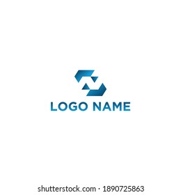 Diseño de logotipo N. diseño de logotipo creativo y moderno 
