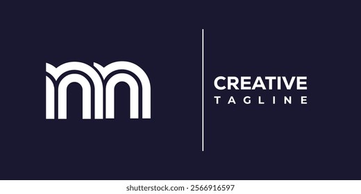 N and N logo design. NN abstract Letters Logo Monogram. This logo design is the process of creating a visual symbol that represents a brand, company, or individual.