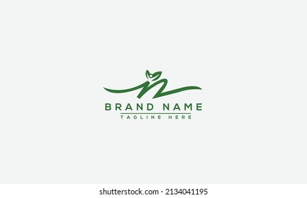 N Logo Design Template Vector Graphic Branding Element.