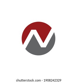 n logo design vector icon symbol