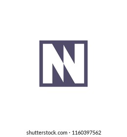 n logo design vector illustration