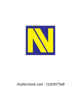 n logo design vector illustration