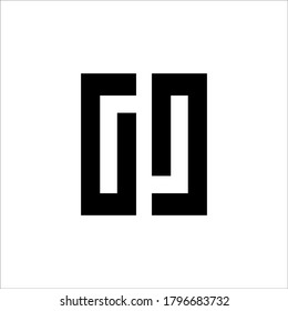 N logo design vector sign