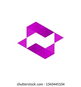 N logo designs modern - version 21