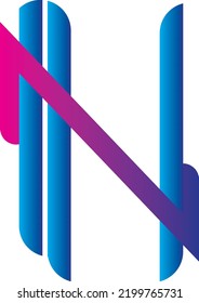 N logo is good for brand, symbol Etc