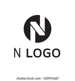 N logo Icon Vector Illustration