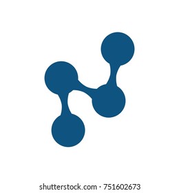 N logo Plantilla de diseño de letra inicial gráfico limpio diseñado basado en formatos de Vector
