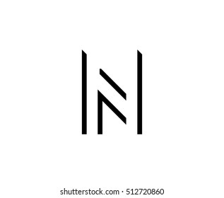 N logo letter