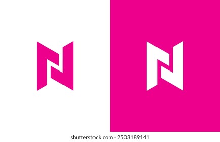 N logo, N letter logo, N initial logo vector logo