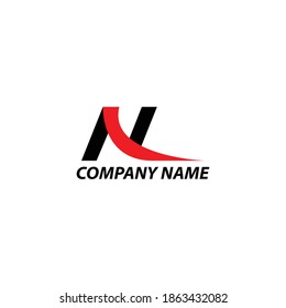 N Logo. Letter Logo. Modern logo