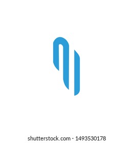 n logo letter vector initial brand