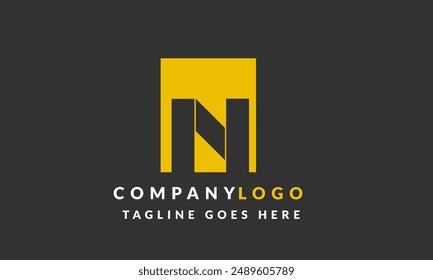 Das N Logo - Modernes und schlankes Design für Dynamic Branding und T-Shirt
