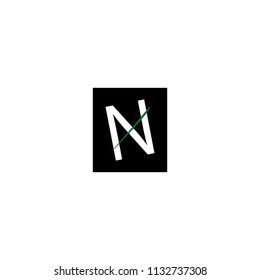 n logo vector