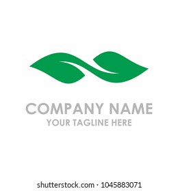 N for Nature. Infinity Logo Icon