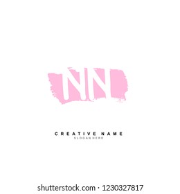 N N NN Initial logo template vector