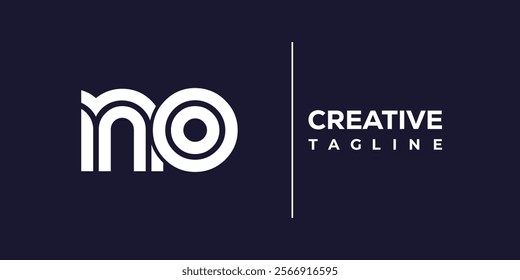 N and O logo design. NO abstract Letters Logo Monogram. This logo design is the process of creating a visual symbol that represents a brand, company, or individual.