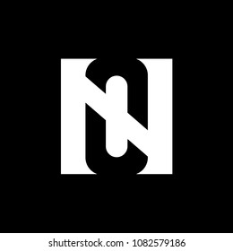 N & O Logo,  O & N Logo, Letter N And Letter O Logo, initial Letter Logo Template