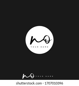N O NO R O RO Initial letter handwriting and signature logo.	