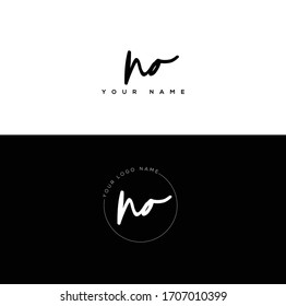 N O NO R O RO Initial letter handwriting and signature logo.	