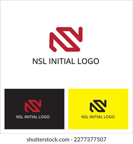 N S L Initial Logo for your Business