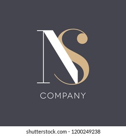 N S logo