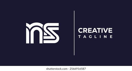 N and S logo design. NS abstract Letters Logo Monogram. This logo design is the process of creating a visual symbol that represents a brand, company, or individual.