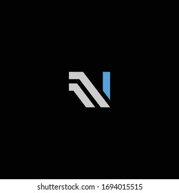 N single letter logo and icon designs