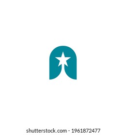 N star icon Logo Design.eps