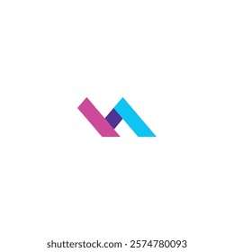 N technology element vector logo