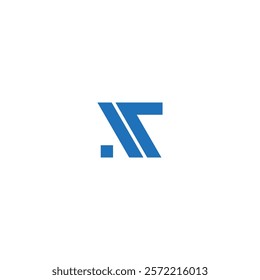 N technology initial logo icon