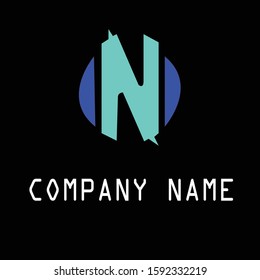 "N word logo"
n word logo typography