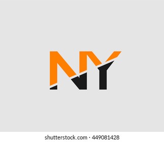 N and Y logo vector
