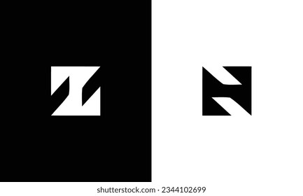 N Z logo icon vector modern concept